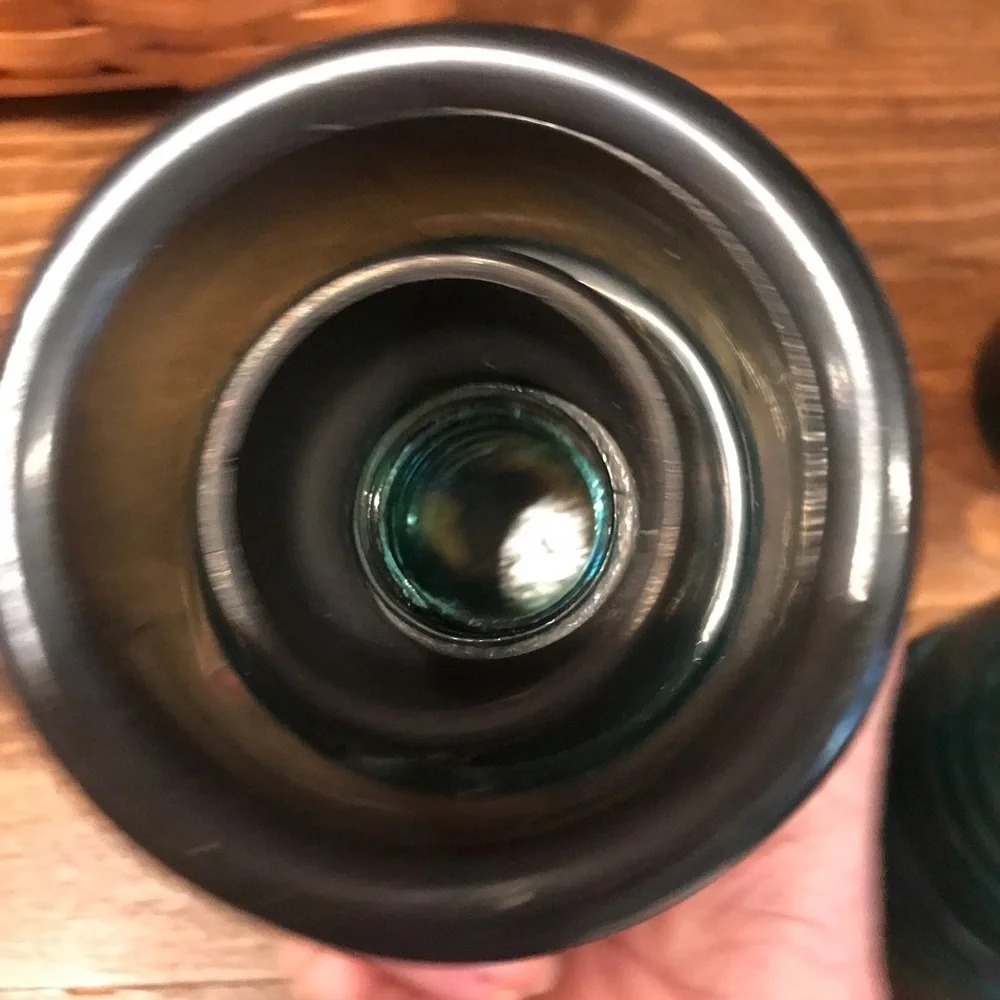 ▪️VINTAGE 1900’s Glass Beehive Insulators